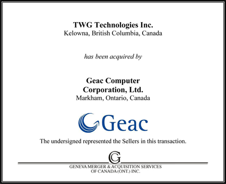 TWG Technologies Ltd.