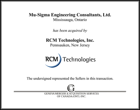 Mu-Sigma Engineering Consultants, Ltd.