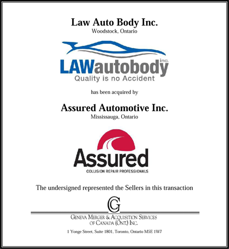 Law Auto Body Inc.