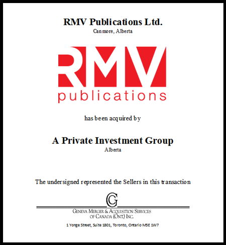 RMV Publications Ltd.