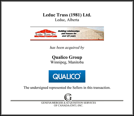Leduc Truss (1981) Ltd.