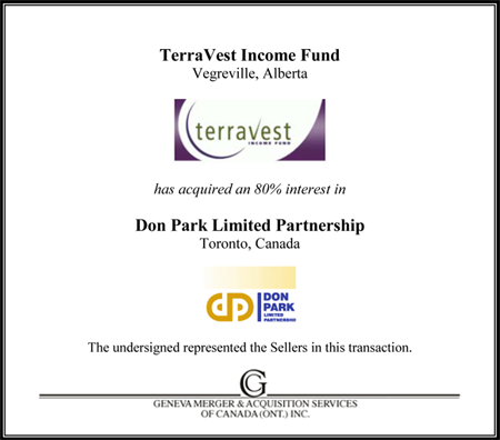 Don Park Limited Parnership