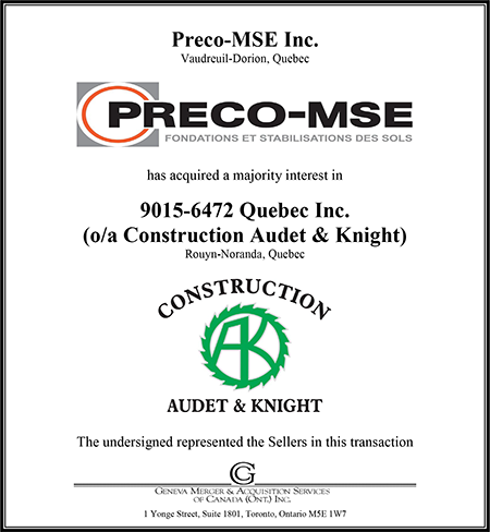 Construction Audet & Knight